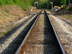 2009_05_12 Mason Michigan railroad tracks