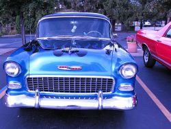 Car show at Mason A&W restaurant