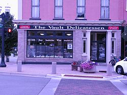 The Vault Deli in downtown Mason