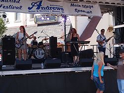 Avon Bomb, 2012 Mason Sun Dried Music Fest, Mason, Michigan, 25 August 2012