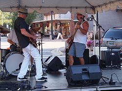 Hot Eraser, 2012 Mason Sun Dried Music Fest, Mason, Michigan, 25 August 2012