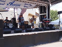 Squid Band, 2012 Mason Sun Dried Music Fest, Mason, Michigan, 25 August 2012