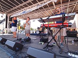 Squid Band, 2012 Mason Sun Dried Music Fest, Mason, Michigan, 25 August 2012