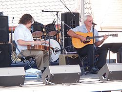 Stringtown Trio, 2012 Mason Sun Dried Music Fest, Mason, Michigan, 25 August 2012