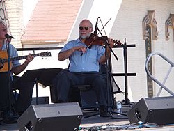 Stringtown Trio, 2012 Mason Sun Dried Music Fest, Mason, Michigan, 25 August 2012