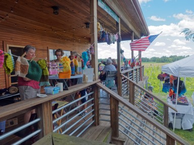 Summer Wine & Wool Festival, Sandhill Crane Vineyards, Leoni, Michigan, 29 July 2017, Olympus OM-D E-M1 with Olympus 12-40/2.8 lens